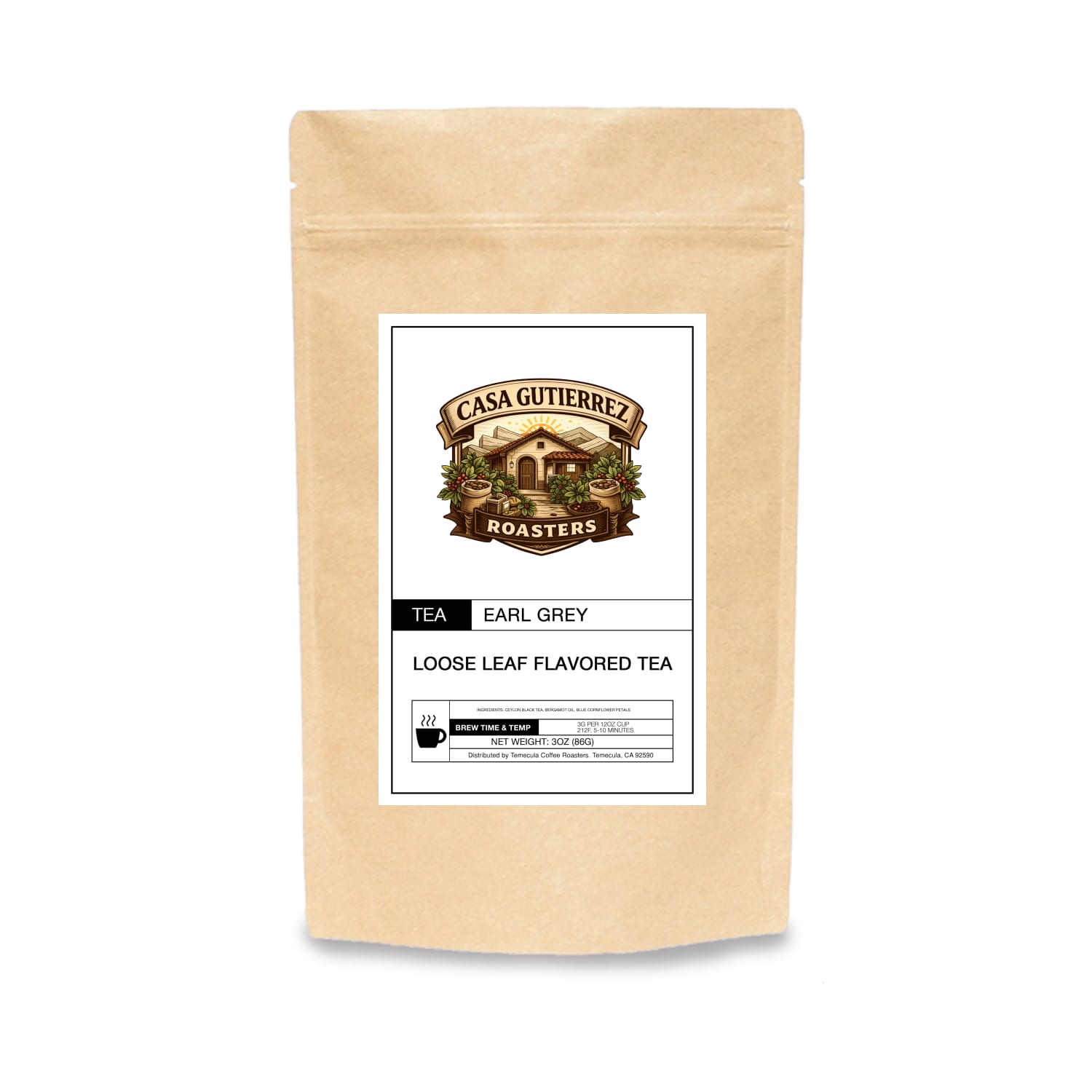 Earl Grey – CASA GUTIERREZ ROASTERS